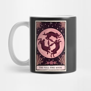 The Full Pink Moon Tarot Card Mug